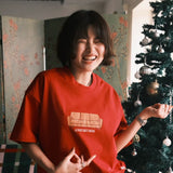 COUCH CLUB T-Shirt Collection by The Gummy Club| Oversized/Unisex Relaxed Fit Cotton Tee | - Gummy Club Official -  - White Couch Tee - White Couch Tee