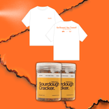 Gummy Club x BBK - ApaBakar 3.0 Merchandise 2025 - Gummy Club Official - A (ApaBakar T-Shirt x1/Salted Egg Sourdough Cracker x2) - A (ApaBakar T-Shirt x1/Salted Egg Sourdough Cracker x2)