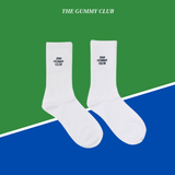 TGC Logo High White Socks - Gummy Club Official - Socks - 