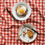 The Gummy Breakfast Club Vintage Ceramic Plate | Aesthetic Retro Dining Ware | 10 - inch Dessert & Breakfast Plate - Gummy Club Official -  - 