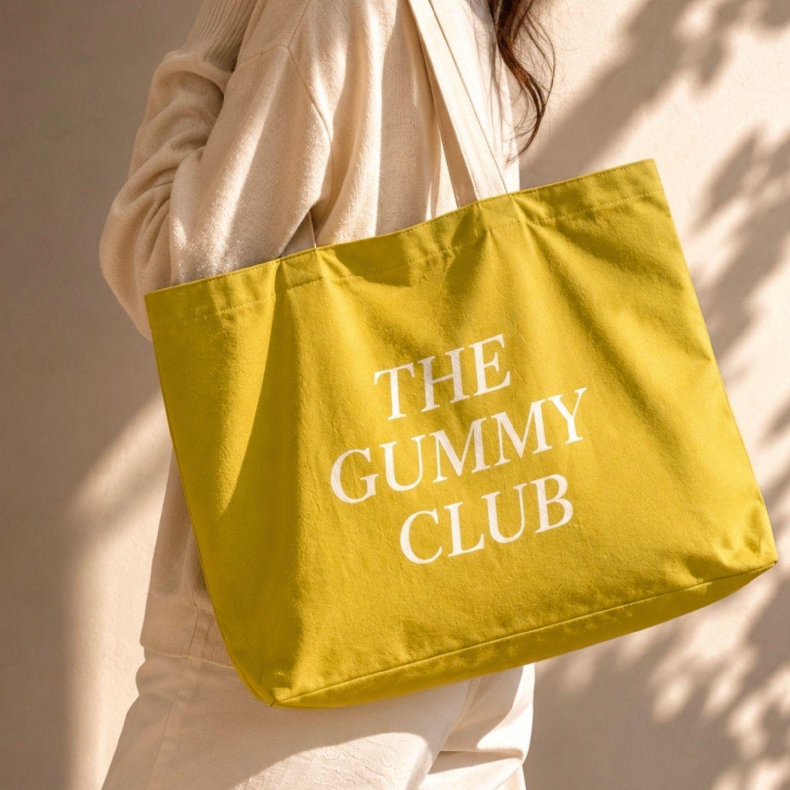美品 CLUBHAUS × Tangram Tote Bag XXL Tote Bag – Gummy Club Official